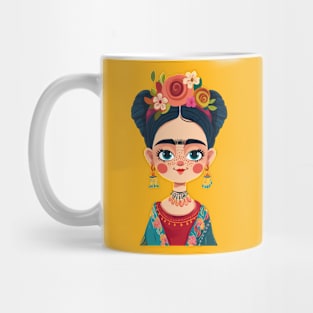 Frida Cartoon Mug